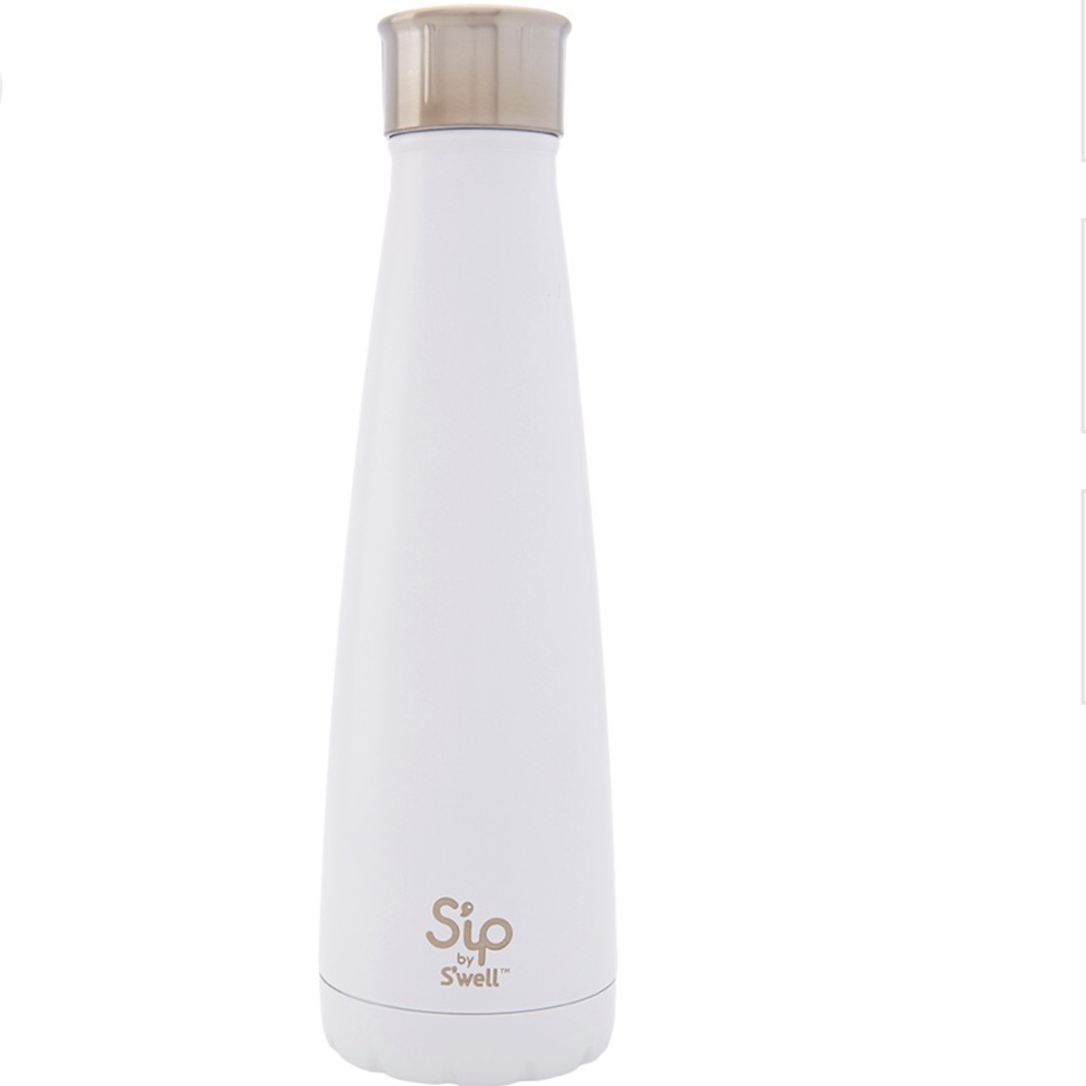 🆕 NWT S’ip by S’well 15 oz. Water Bottle (White)